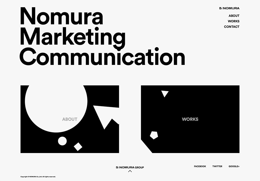 Nomura Marketing Communication website